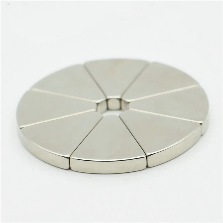 Customized Electric Motor Segment Magnet
